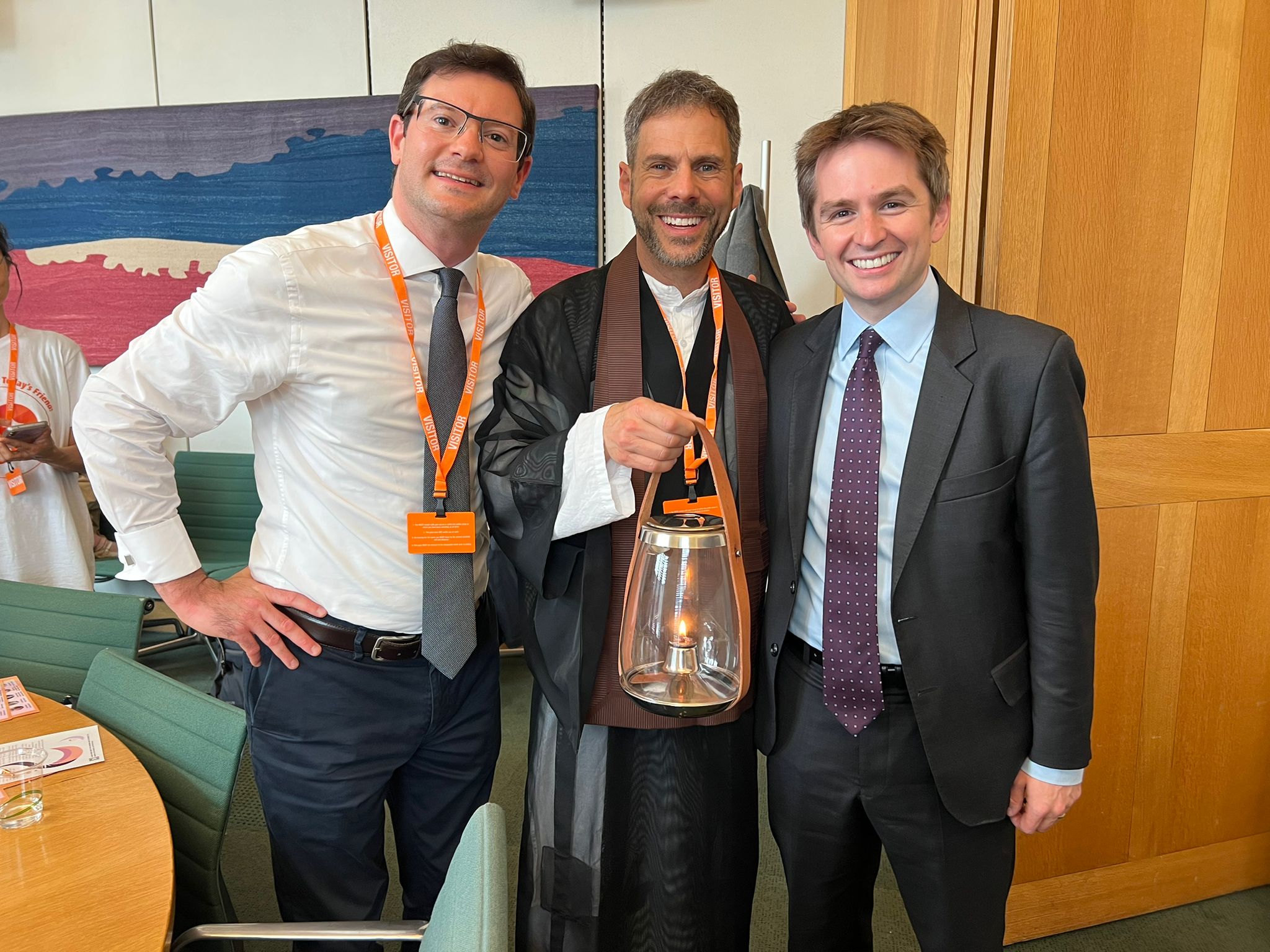 Lawrence, MP and Ilan for blog